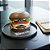 Kit 6 Pratos Rasos Hambúrguer 20cm Tramontina Black Burger P Cinza-escuro Hamburguer - Imagem 3