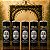 Kit 5 Velas de 200gr - Preta - Imagem 1
