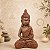Buda Roupa Marrom - 26cm - Imagem 1