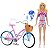 Boneca Barbie Ciclista Passeio de Bicicleta HBY28 - Mattel - Imagem 1