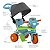 Triciclo Velotrol com Capota Passeio e Pedal Azul - Bandeirante - Imagem 3
