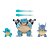 Pokémon - Figuras Squirtle, Wartortle e Blastoise 3289 - Sunny - Imagem 1