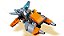 LEGO Creator 3 em 1 - Ciberdrone 113 Peças 31111 - Imagem 3