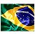 Bandeira Do Brasil Grande Em Cetim Com Brilho 1,50 X 0,90 Copa Do Mundo - Imagem 1