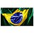 Bandeira Do Brasil Grande Em Cetim Com Brilho 1,50 X 0,90 Copa Do Mundo - Imagem 3