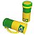 Kit 10 Cornetas Buzina Assoprar Torcida Brasil Com Alça Copa Mundo Top - Imagem 2