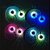 Ventilador De Pendurar No Pescoço Com Luzes De Led RGB Portátil Usb com Bateria Recarregável Forte Corrida Esportes 3 Velocidades - Imagem 6