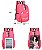 Mochila Escolar Feminina De Gatinha Reforçada + Estojo - Imagem 9