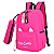 Mochila Escolar Feminina De Gatinha Reforçada + Estojo - Imagem 2