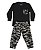 Pijama Infantil Masculino Calça e Camiseta Manga Longa Microsoft Camuflado - Imagem 1