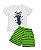 Pijama Infantil Masculino Shorts e Camiseta Manga Curta Formiga - Imagem 1