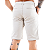BERMUDA DE SARJA MASCULINA ESPORTE FINO - CREME AREIA - Imagem 3