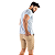 Bermuda Sarja Masculino Esporte Fino - Creme Escuro - Imagem 3
