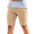 Bermuda Sarja Masculino Esporte Fino - Creme Escuro - Imagem 1