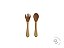 Kit Garfo e Colher de Bambu com Silicone - Imagem 7