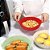 Kit 2 Formas Silicone Antiaderente Reutilizável Air Fryer - Imagem 7