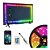 Fita Led Smart Led RGB Colorida P/ TV e Monitor 5 metros Bluethooth com Controle - Imagem 2
