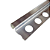 Perfil Inox 304 Modelo P Escadas e Soleira Quadrado, Chão e Parede 12mm - Barra de 3 metros - Imagem 9