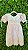 Vestido com calcinha rosa com detalhes em renascença - Imagem 1