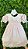 Vestido rosa com renda renascença - Imagem 1