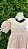 Vestido rosa com renda renascença - Imagem 3