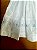 Vestido para Batizado Bebê em Cambraia de Algodão com Bordado Manual Azul Bebê e Renda Paraíba - Imagem 4