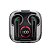 Fone Vittra Bluetooth 5.3, TWS, Visor LED, Case transparente - Imagem 4