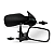 Retrovisor Uno Fire 2001 2002 2003 2004 4 Portas Com Controle LE - Imagem 2