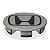 Jogo de Calotinha 69mm Centro de Roda Honda New Civic Prata emblema Preto - Imagem 4