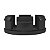 Calota Central 58mm Honda FIT Civic City WRV Preto Brilhante - Imagem 4