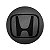 Calotinha 69mm Centro de Roda Honda HRV CRV Accord Grafite Emblema Preto - Imagem 2