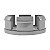 Calota 58mm Centro de Roda Honda FIT Civic City WRV Prata Cromado - Imagem 5
