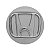 Calotinha 69mm Centro de Roda Honda New Civic Prata Emblema - Imagem 2
