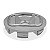 Calotinha 69mm Centro de Roda Honda CRV HRV Accord Prata Emblema Cromado - Imagem 3