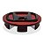 Jogo de Calotinha 69mm Centro de Roda Honda HRV CRV Accord Vermelha com Preto - Imagem 4
