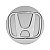 Jogo Calotinha 56mm Centro de Roda Esportiva KRMAI Honda Civic SI Prata com emblema Cromado - Imagem 3