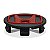 Calotinha 56mm Centro de Roda Esportiva KRMAI Honda Civic SI grafite com Vermelho - Imagem 2