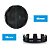 Calotinha 55mm Centro de Roda Mitsubishi Triton L200 Tr4 Preta Lisa com Prata - Imagem 6