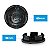 Calotinha 63mm Centro de Roda Jeep Renegade Compass Preta Brilhante - Imagem 6