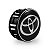 Calotinha 53mm Centro de Roda Toyota Prius Corolla 2019/... - Imagem 1