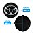 Calotinha 53mm Centro de Roda Toyota Prius Corolla 2019/... - Imagem 6