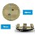 Calotinha 60mm Centro de Roda Peugeot 206 207 208 307 Hoggar Preta e Cromada - Imagem 6