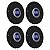 Jogo Calota Central Roda de Ferro Emblema Fiat Azul Modelo Amarok Aro 13 14 15 - Imagem 1