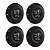 Jogo Calota Central Roda de Ferro Peugeot Modelo Amarok Aro 13 14 15 - Imagem 1