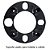 Jogo Calota Central Roda de Ferro Peugeot Modelo Amarok Aro 13 14 15 - Imagem 3