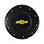 Calota Central Roda de Ferro Chevrolet GM Preto Modelo Amarok Aro 13 14 15 - Imagem 2