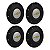 Jogo Calota Central Roda de Ferro Chevrolet GM Emblema Prata Modelo Amarok Aro 13 14 15 - Imagem 1