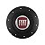 Calota Central Roda de Ferro Fiat Modelo Amarok Aro 13 14 15 Emblema Vermelho - Imagem 2