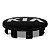 Calotinha 60mm Centro de Roda Kia Sportage Cerato Soul Picanto Preta - Imagem 3