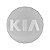 Calotinha 60mm Centro de Roda Kia Sportage Cerato Soul Picanto Prata - Imagem 2